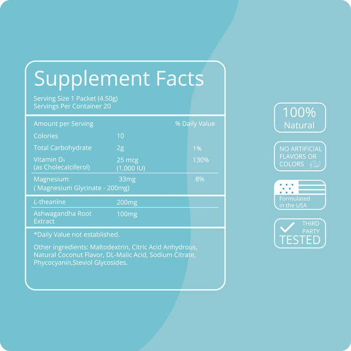 DrinkWellora™ Dailycalm Drink Mix
