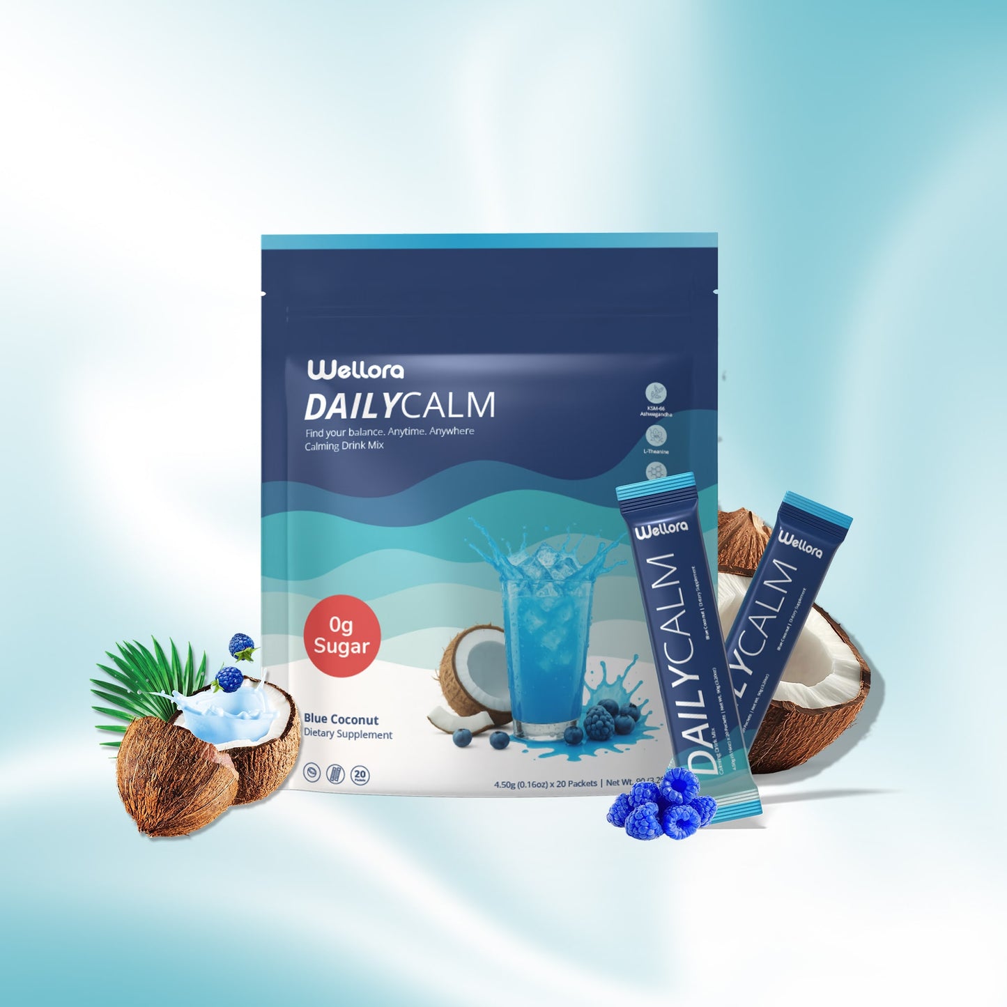 DrinkWellora™ Dailycalm Drink Mix
